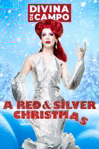 A Red & Silver Christmas poster
