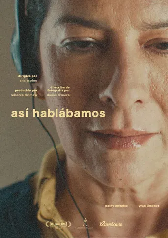 That's How We Spoke poster