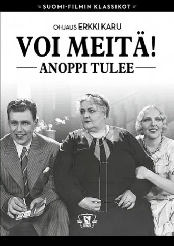 Voi meitä! Anoppi tulee poster