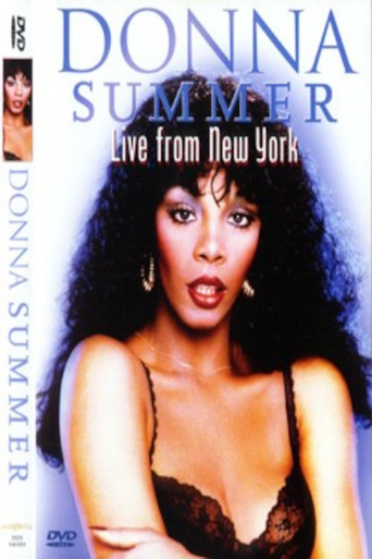 Donna Summer - Live from New York poster