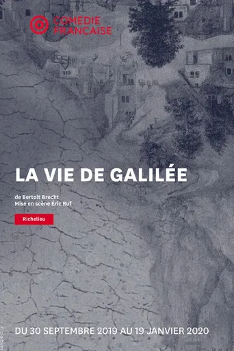 La vie de Galilée poster