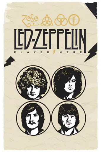 Led Zeppelin Played Here poster