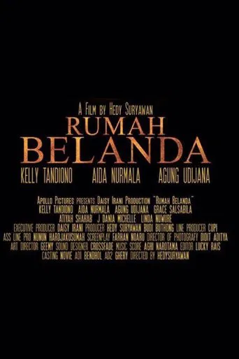 Rumah Belanda poster