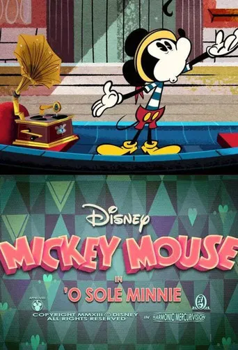 'O Sole Minnie poster