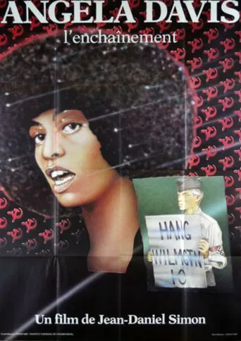 Angela Davis, l'enchaînement poster