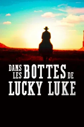 In the boots of Lucky Luke poster