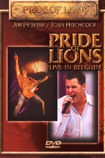 Pride Of Lions ‎– Live In Belgium poster
