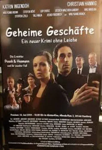 Geheime Geschäfte - Ein neuer Krimi ohne Leiche poster