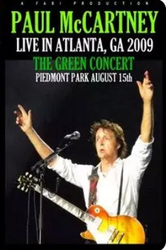 Paul McCartney : Live at Atlanta poster