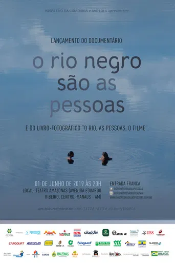 O Rio Negro São as Pessoas poster
