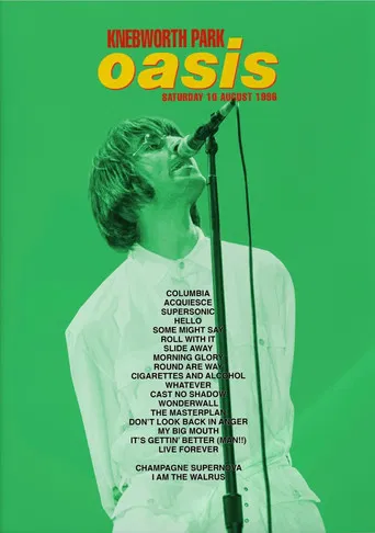 Oasis: First Night Live at Knebworth Park poster