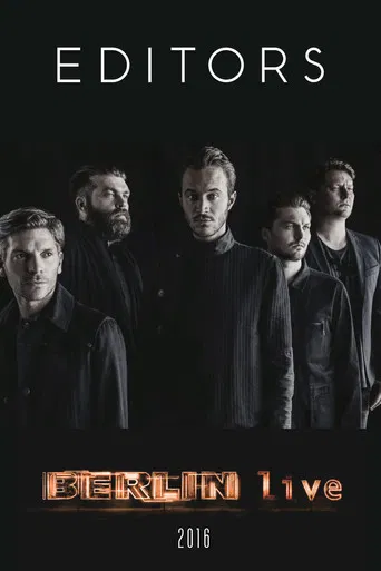 Editors - Berlin Live poster