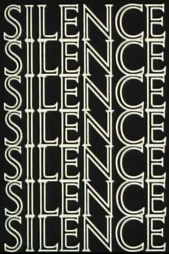 Silence poster