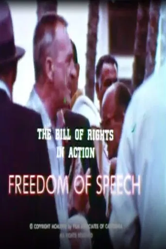 The Bill of Rights in Action: Freedom of Speech poster