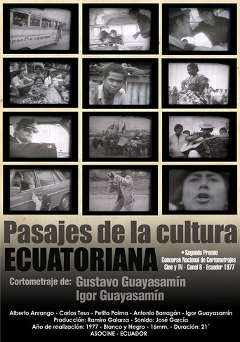 Pasajes de la cultura ecuatoriana poster