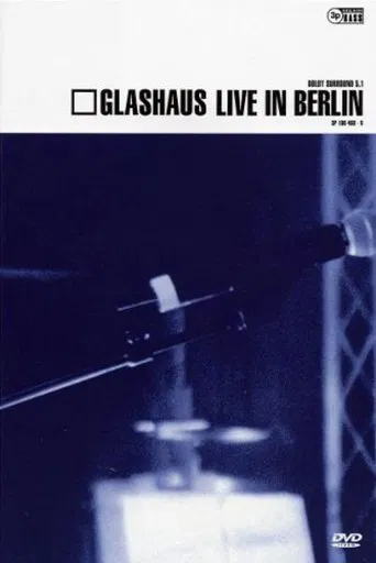 Glashaus live in berlin poster
