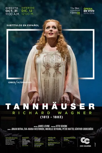 The Metropolitan Opera: Tannhäuser poster