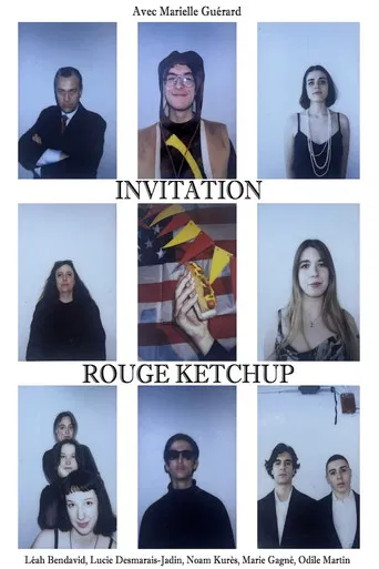 Invitation Rouge Ketchup poster