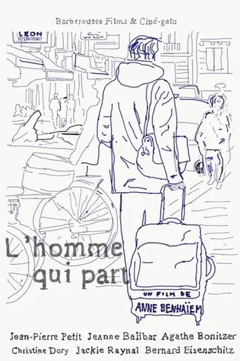 L'homme qui part poster