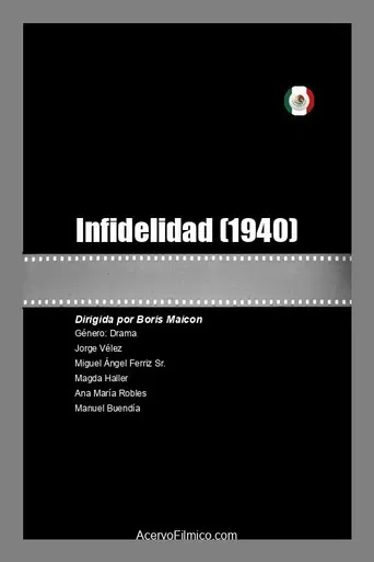 Infidelidad poster