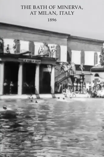 The Bath of Minerva, at Milan, Italy poster