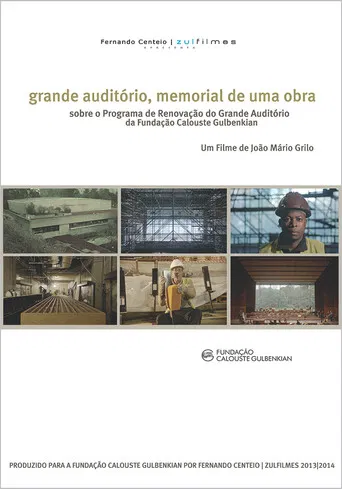 Grande Auditório, memorial de uma obra poster