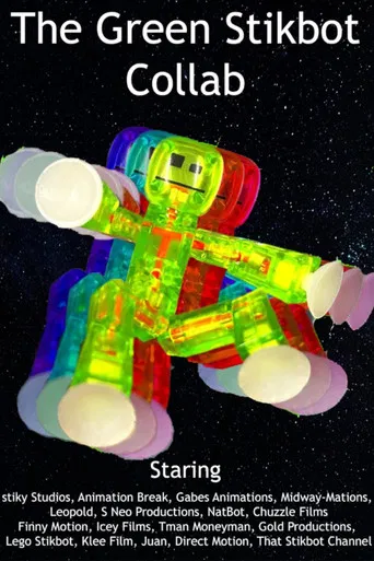 The Green Stikbot Collab poster