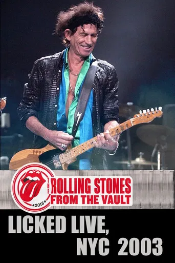 The Rolling Stones: Licked Live In NYC poster