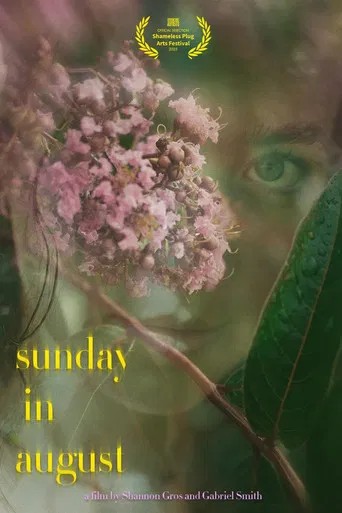 sunday in august poster