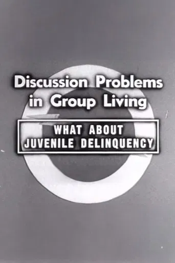 What About Juvenile Delinquency poster