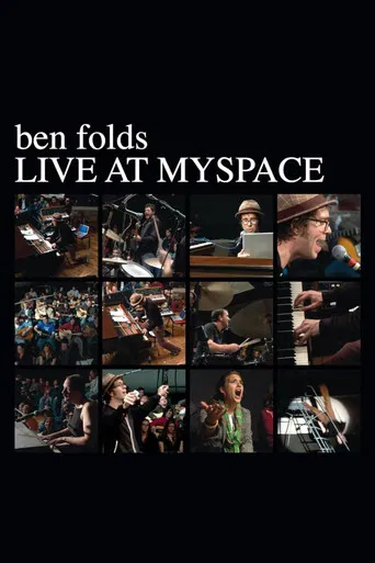 Ben Folds: Live at MySpace poster