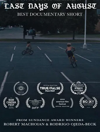 The Last Days of August poster