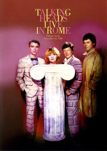 Talking Heads: Live in Rome poster