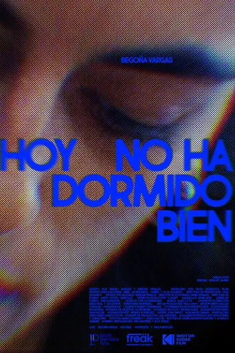 Hoy no ha dormido bien poster