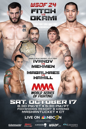 World Series of Fighting 24: Fitch vs. Okami poster