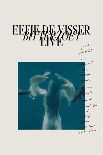 Eefje de Visser: Bitterzoet - Live poster