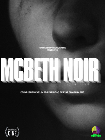 Mcbeth Noir poster