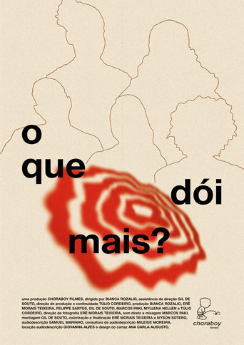 O que dói mais? poster