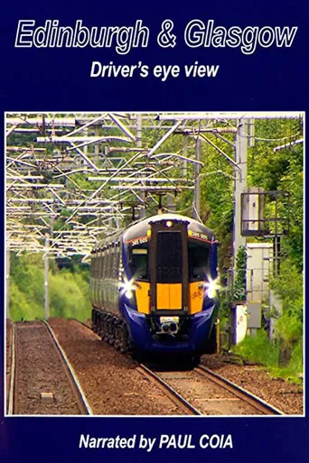 Edinburgh & Glasgow Driver's eye view poster