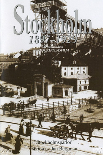 Stockholm 1897-1929 poster