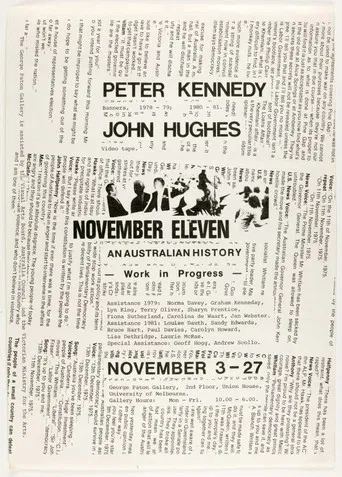 November Eleven poster