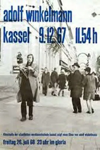 Adolf Winkelmann, Kassel, 9.12.1967, 11.54h poster