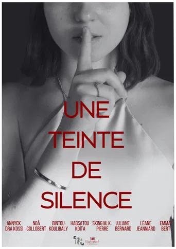 Une teinte de silence poster