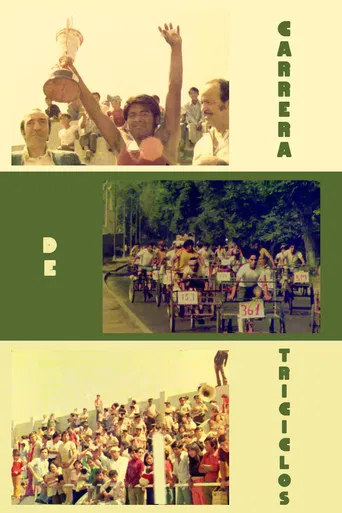 Maratón de triciclos poster