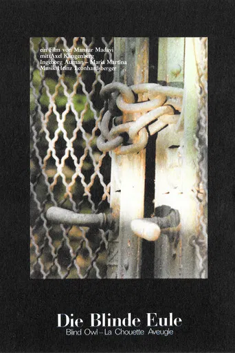 Die blinde Eule poster
