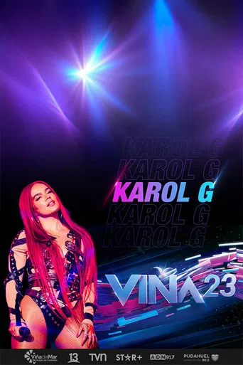 Karol G en el Festival Viña del Mar poster