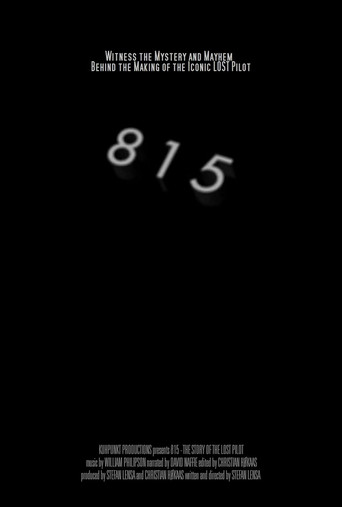 815 - The Story of the Lost Pilot poster