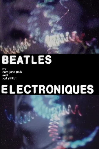 Beatles Electroniques poster