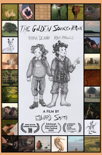 The Golden Squacco Heron poster