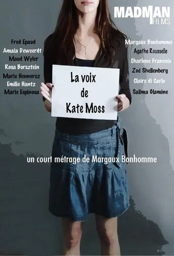 Kate Moss' Voice Vost poster